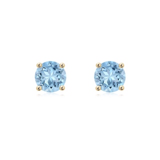 Round AAA Aquamarine