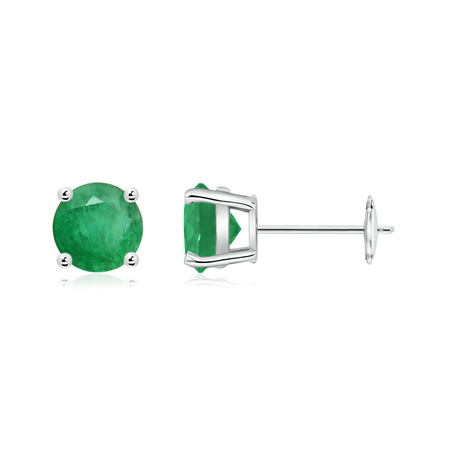 A - Emerald / 1.5 CT / 14 KT White Gold