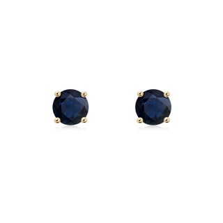 Round A Blue Sapphire