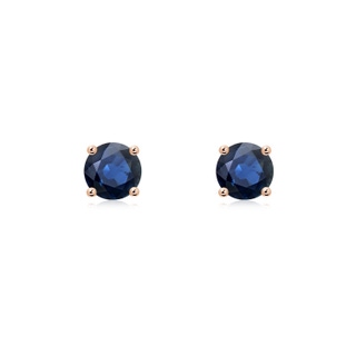Round AA Blue Sapphire