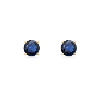 Round AA Blue Sapphire