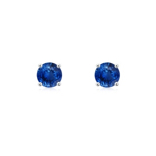 Round AAA Blue Sapphire