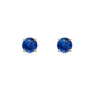 Round AAA Blue Sapphire
