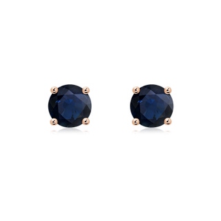 Round A Blue Sapphire