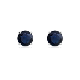 Round A Blue Sapphire