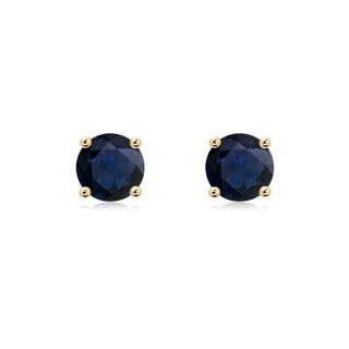 Round A Blue Sapphire