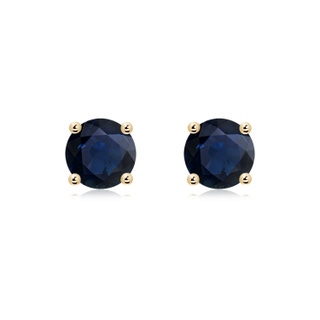 Round A Blue Sapphire