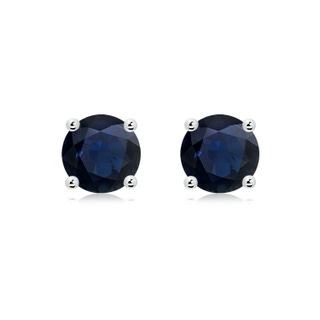 Round A Blue Sapphire