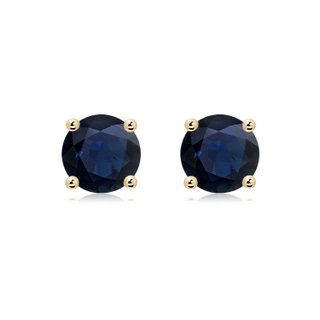 Round A Blue Sapphire