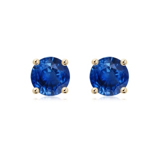 Round AAA Blue Sapphire