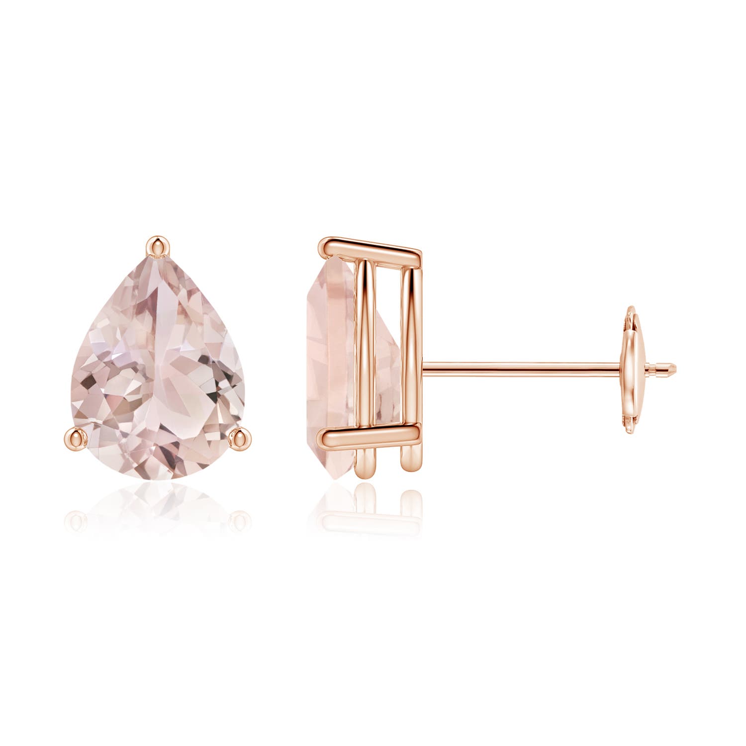 A - Morganite / 1.9 CT / 14 KT Rose Gold