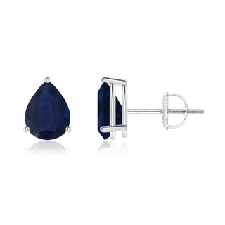 Pear A Blue Sapphire