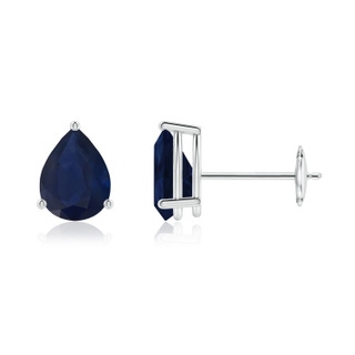Pear A Blue Sapphire