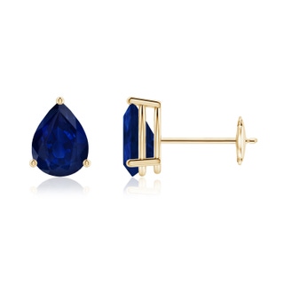 Pear AA Blue Sapphire