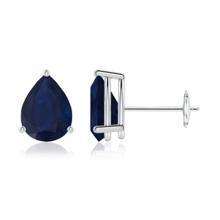 Pear A Blue Sapphire