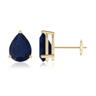 Pear A Blue Sapphire