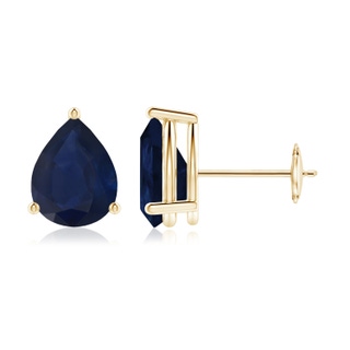 Pear A Blue Sapphire