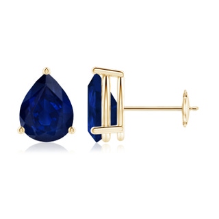 Pear AA Blue Sapphire