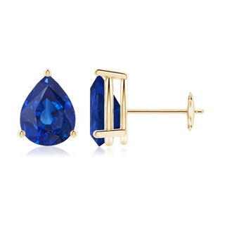 Pear AAA Blue Sapphire