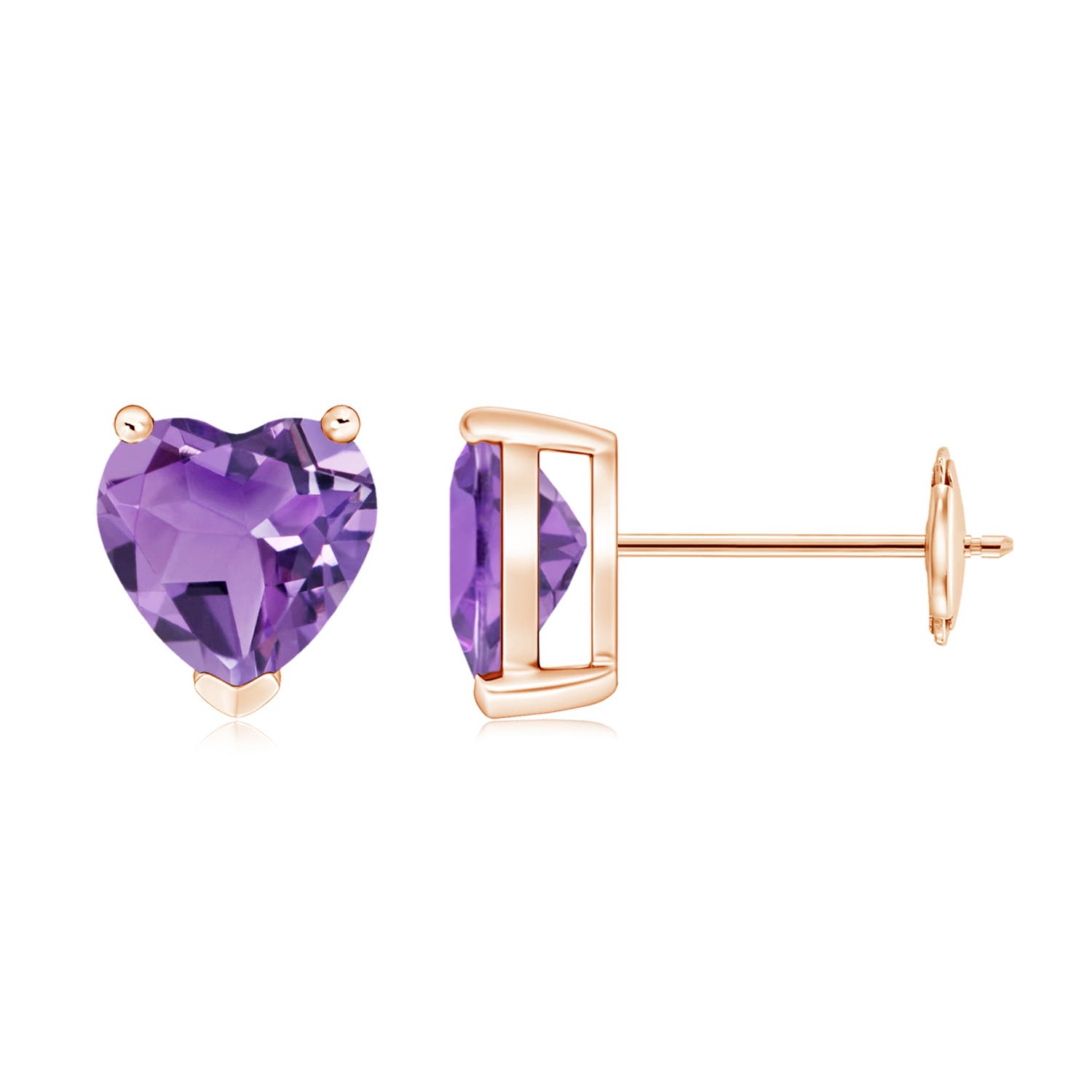 A - Amethyst / 2.2 CT / 14 KT Rose Gold