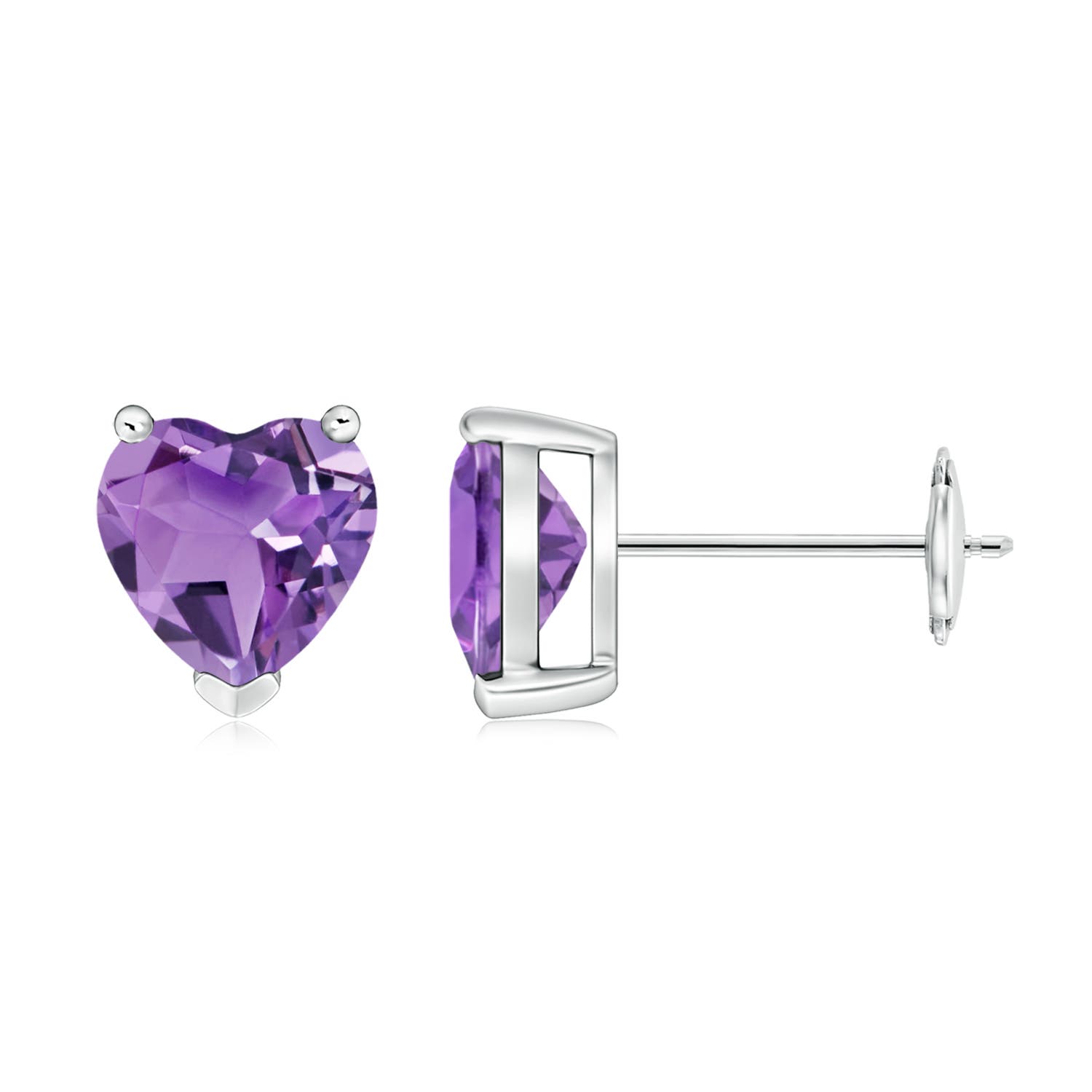 A - Amethyst / 2.2 CT / 14 KT White Gold