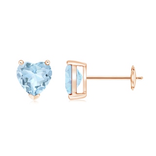 Heart AA Aquamarine