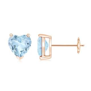 Heart AA Aquamarine