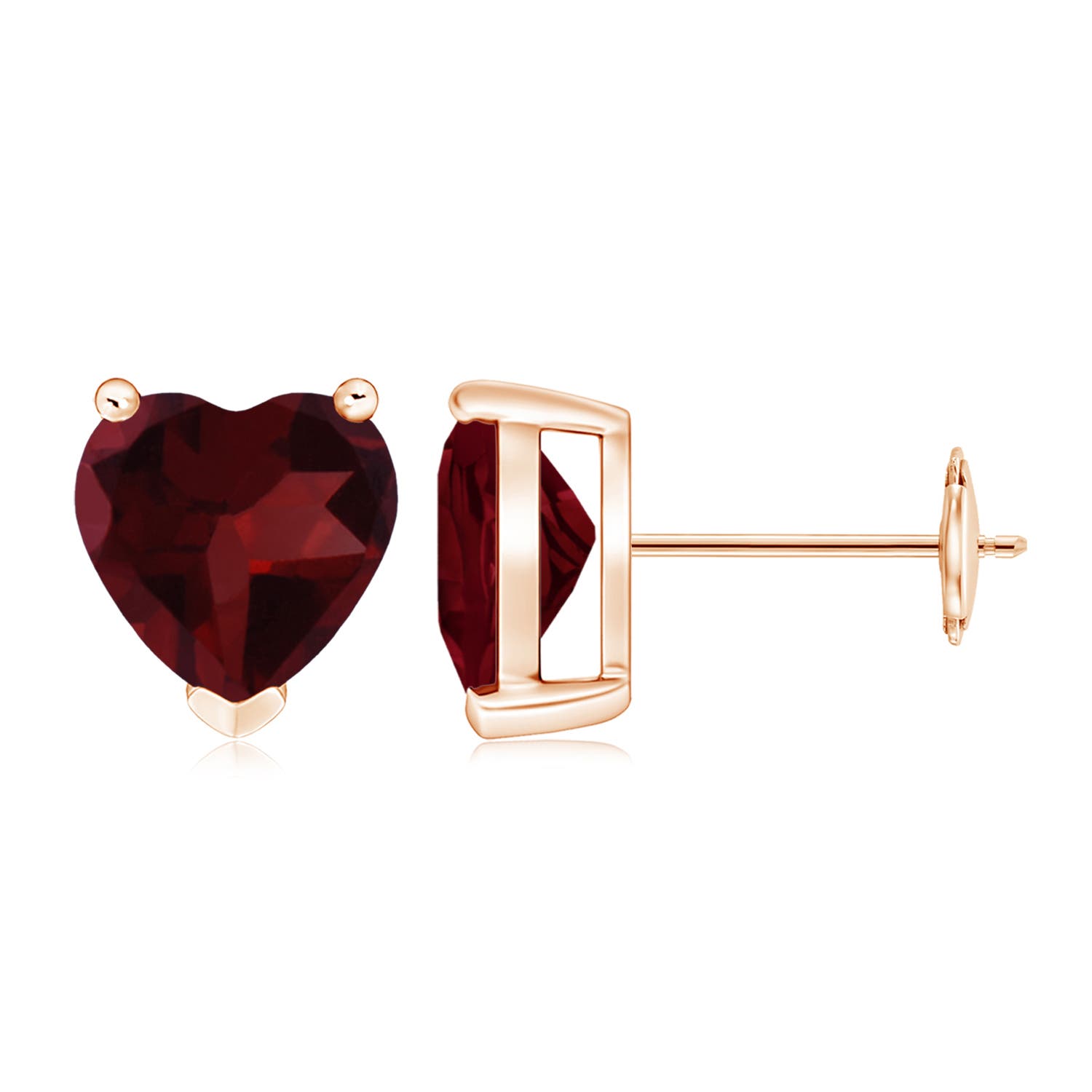 A - Garnet / 3.7 CT / 14 KT Rose Gold