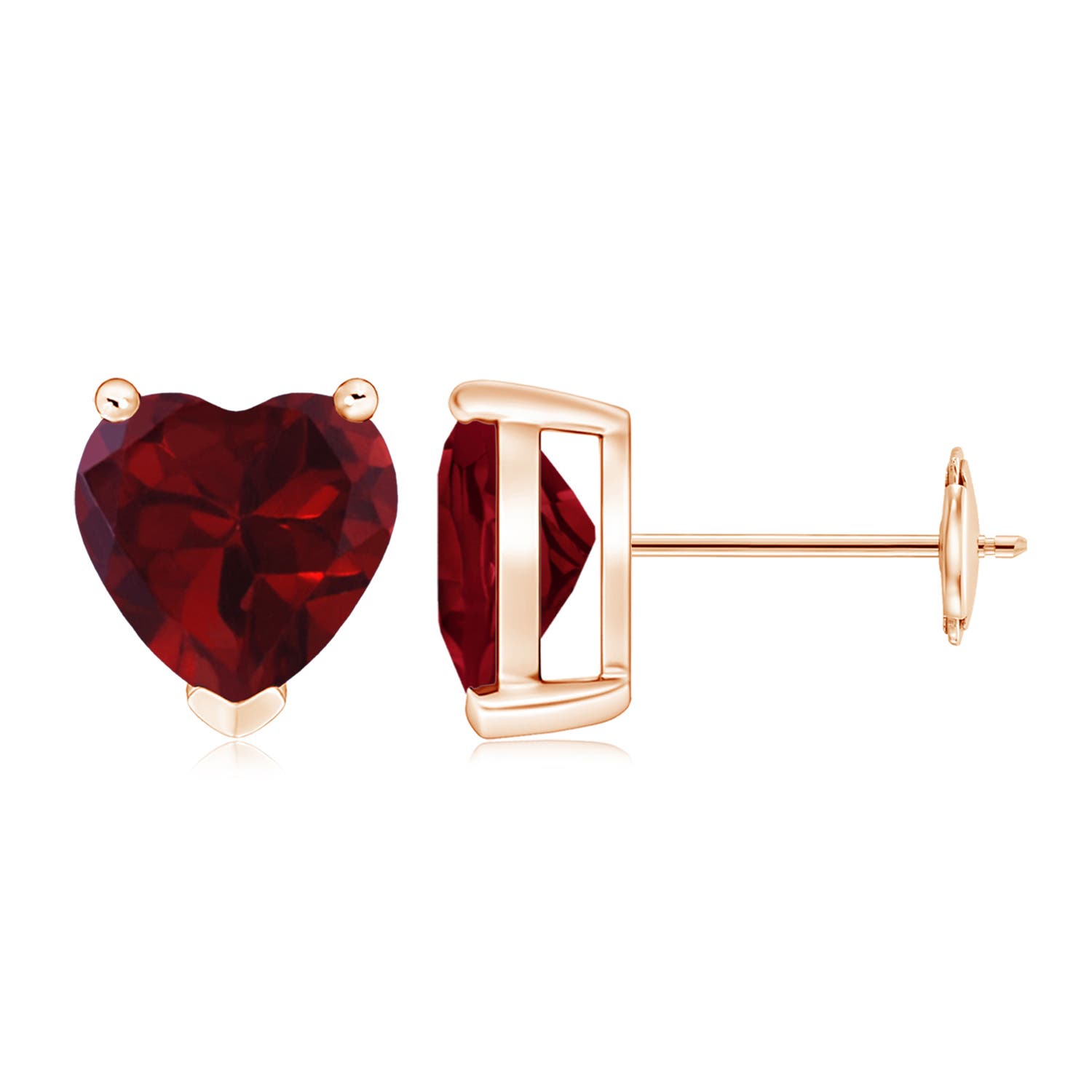 AA - Garnet / 3.7 CT / 14 KT Rose Gold