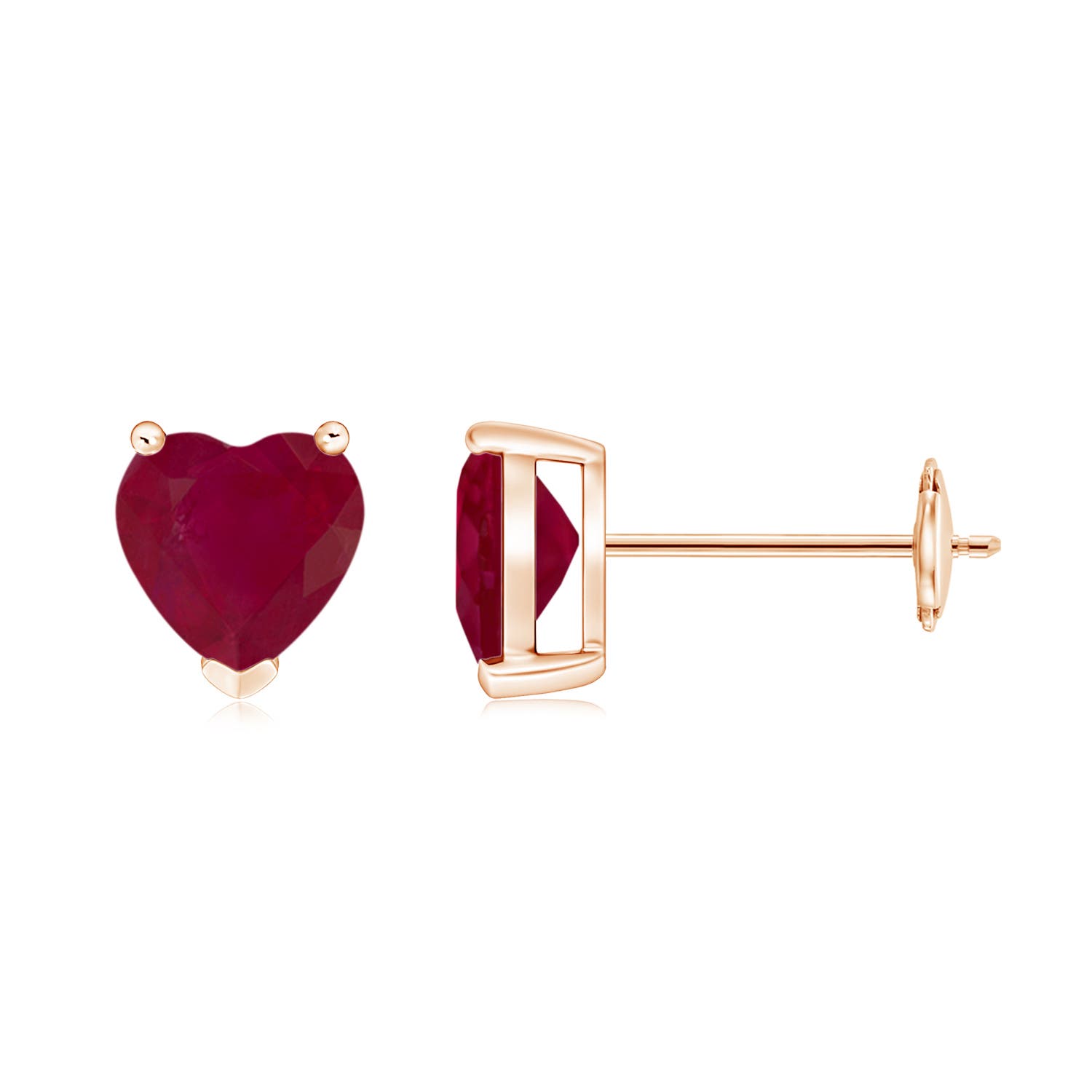 A - Ruby / 1.6 CT / 14 KT Rose Gold