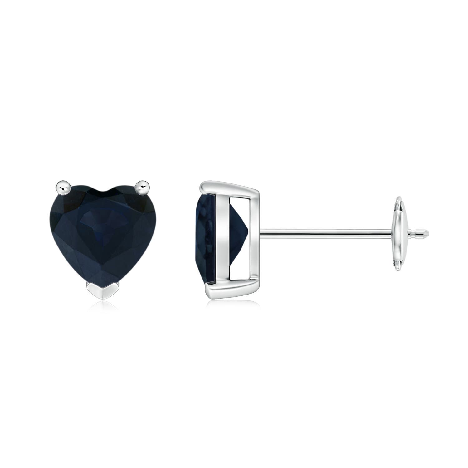 A - Blue Sapphire / 1.7 CT / 14 KT White Gold