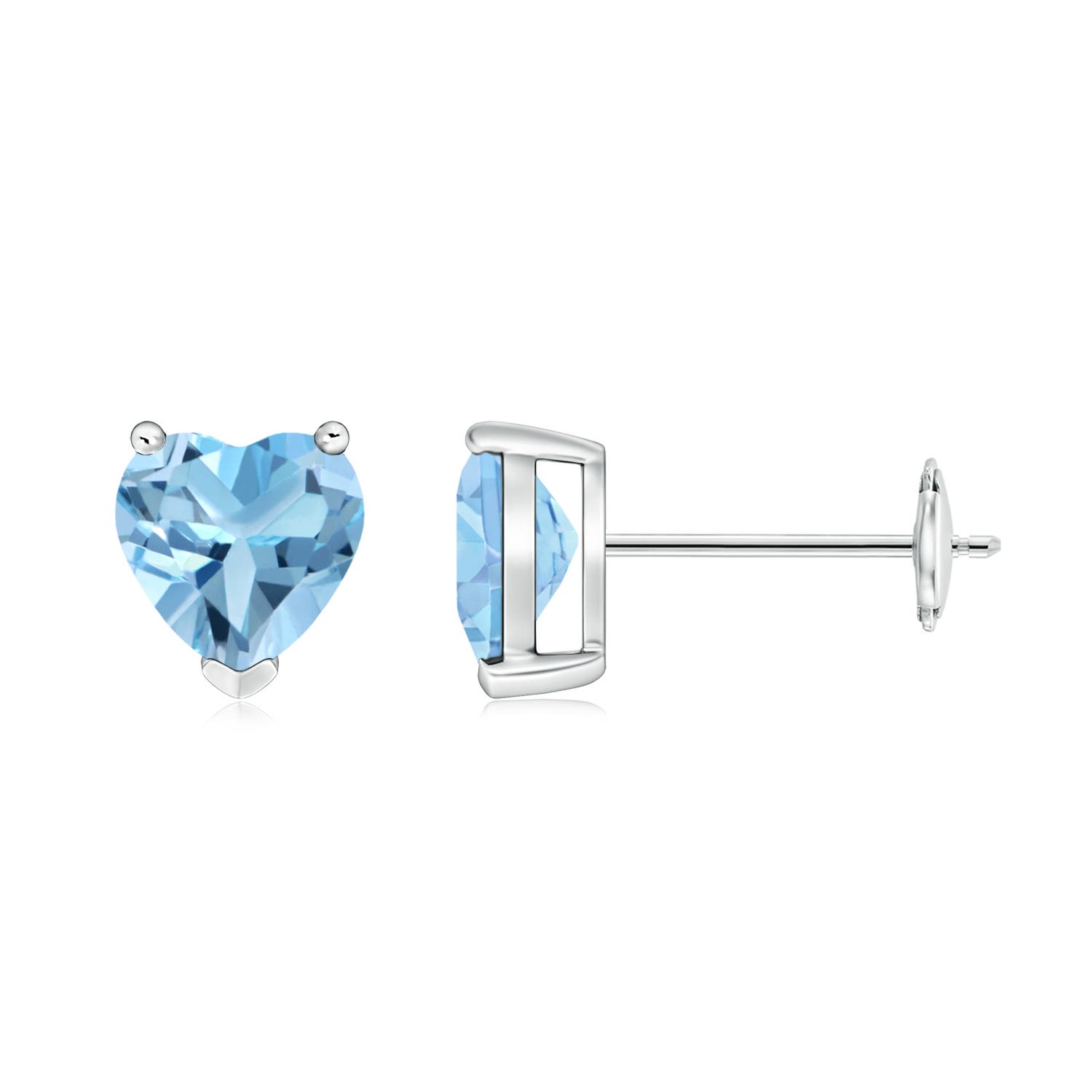 A - Swiss Blue Topaz / 1.84 CT / 14 KT White Gold