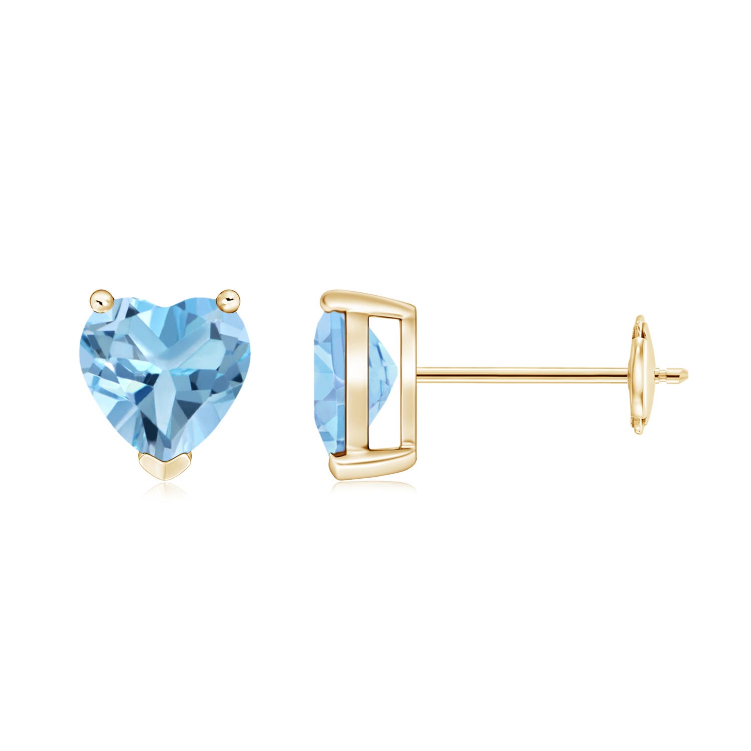 A - Swiss Blue Topaz / 1.84 CT / 14 KT Yellow Gold