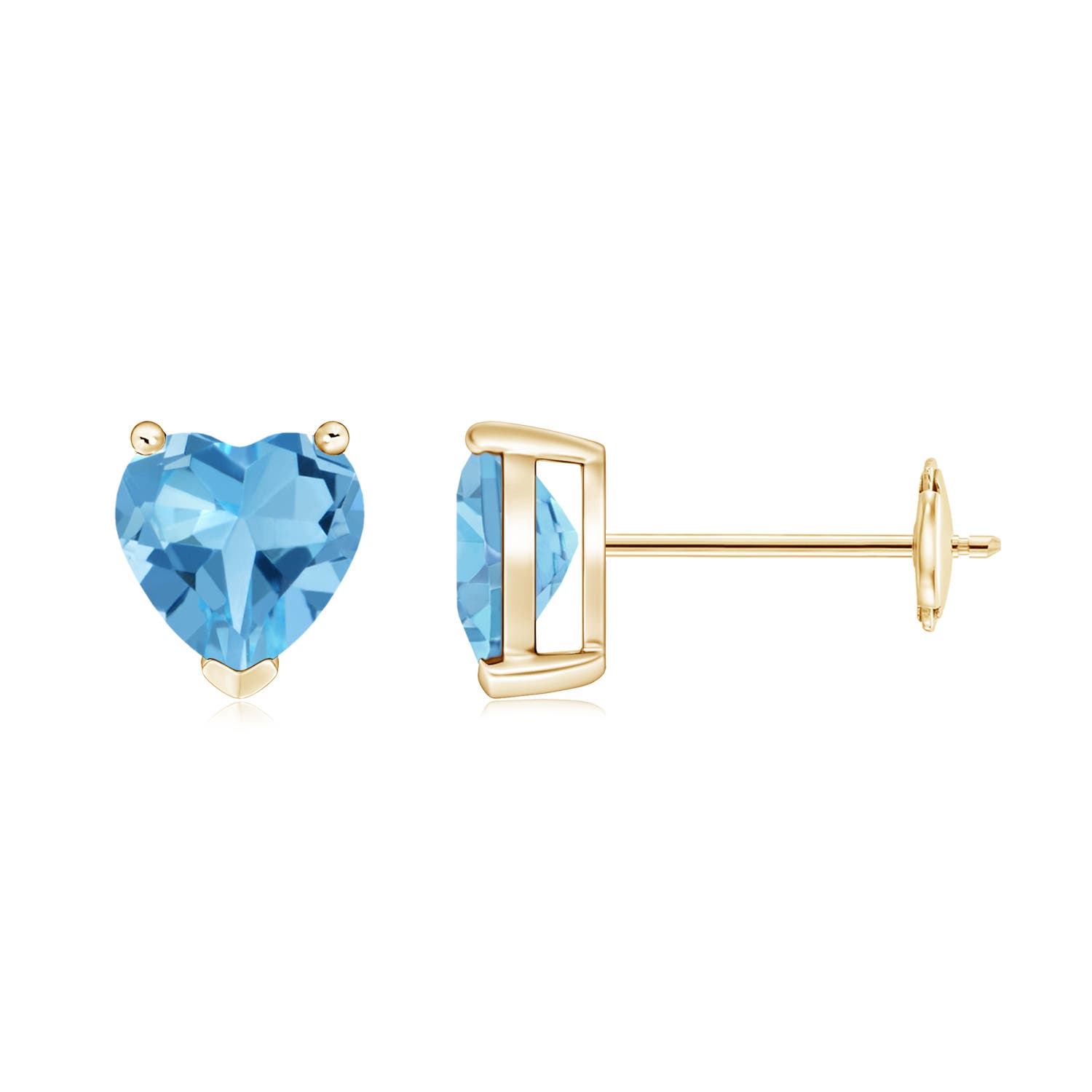 AA - Swiss Blue Topaz / 1.84 CT / 14 KT Yellow Gold