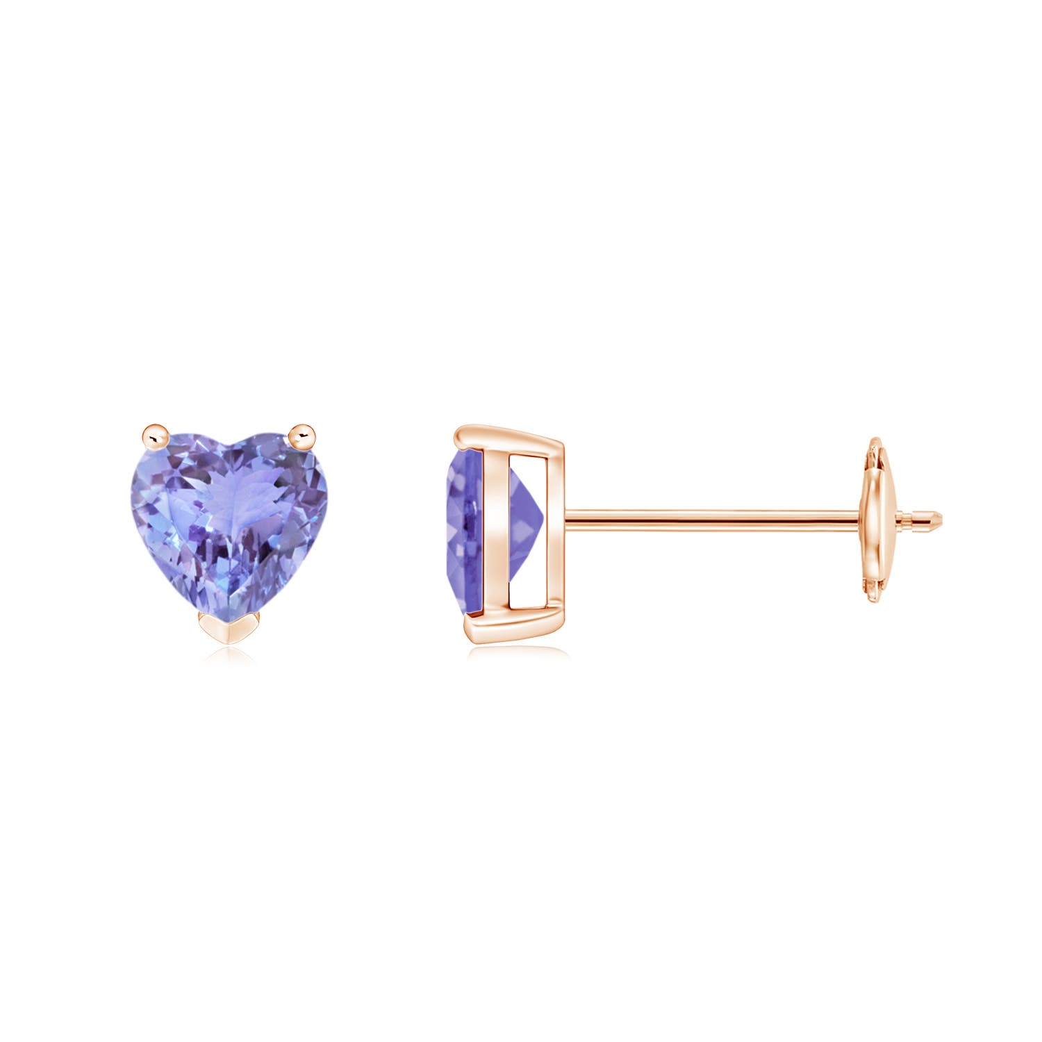 AA - Tanzanite / 0.8 CT / 14 KT Rose Gold