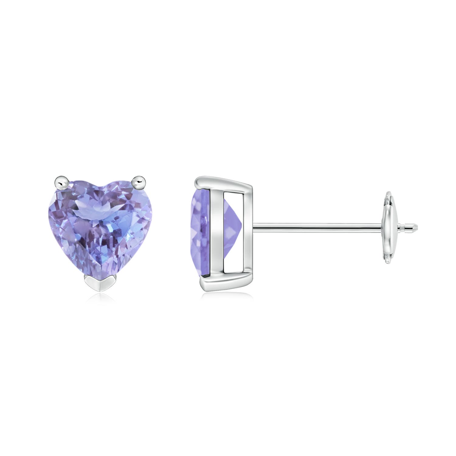 A - Tanzanite / 1.6 CT / 14 KT White Gold