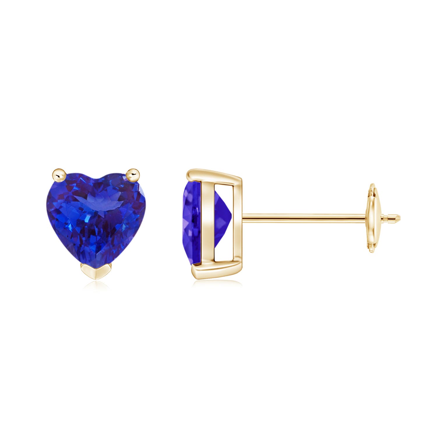 AAAA - Tanzanite / 1.6 CT / 14 KT Yellow Gold