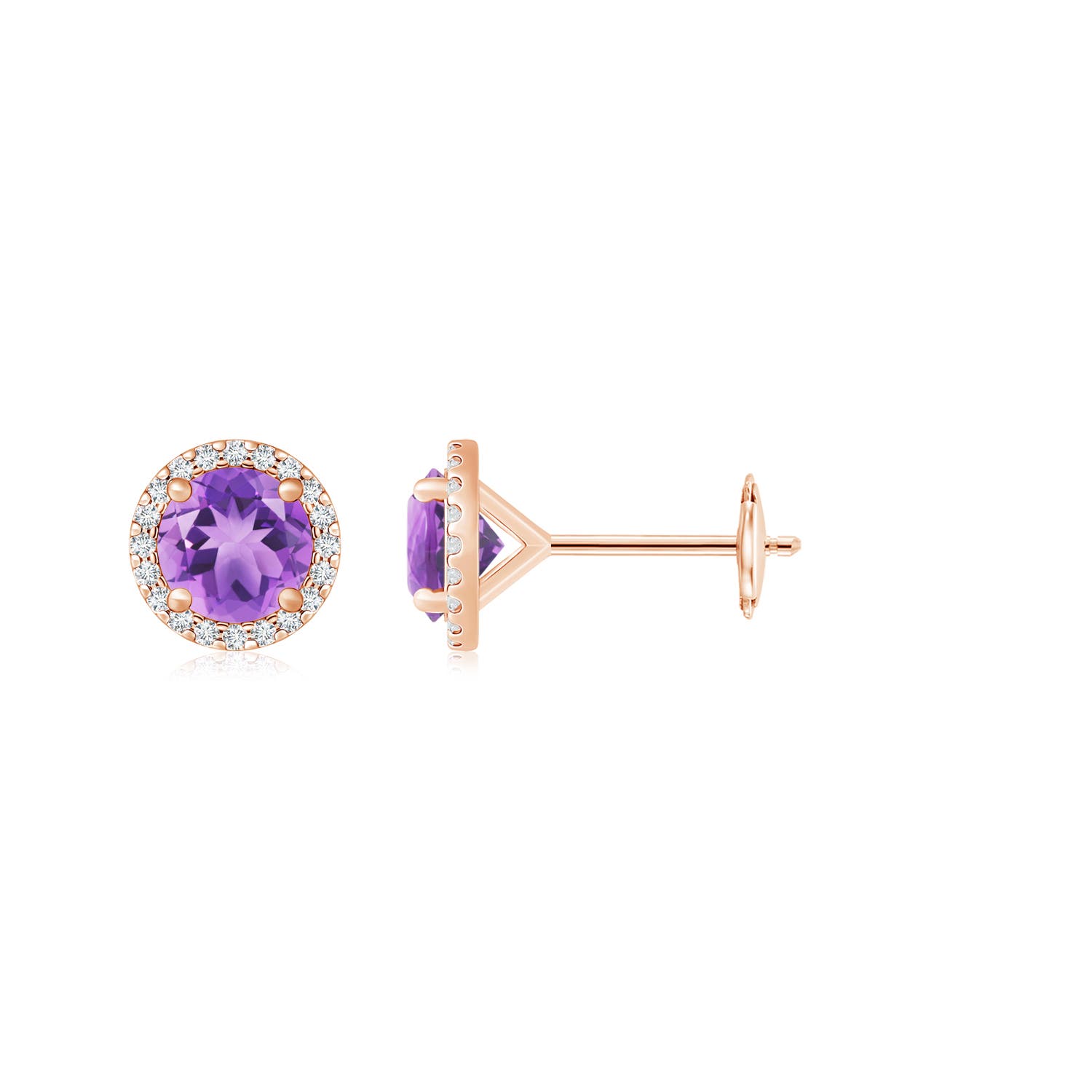 A - Amethyst / 2.7 CT / 14 KT Rose Gold