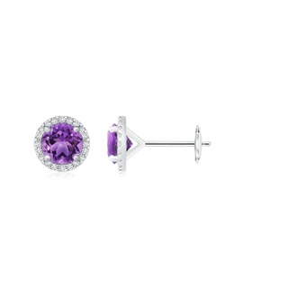 Round AA Amethyst