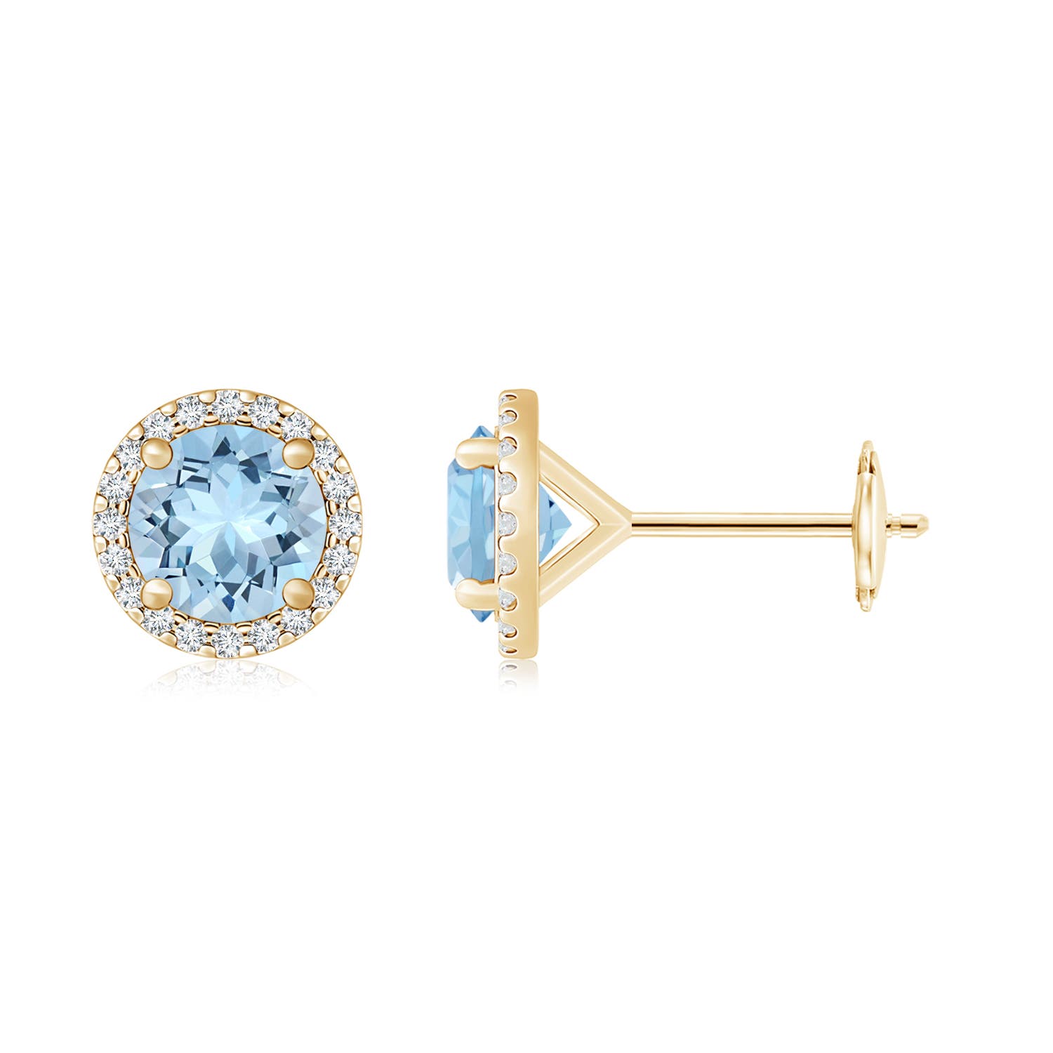 AAA - Aquamarine / 7.56 CT / 14 KT Yellow Gold