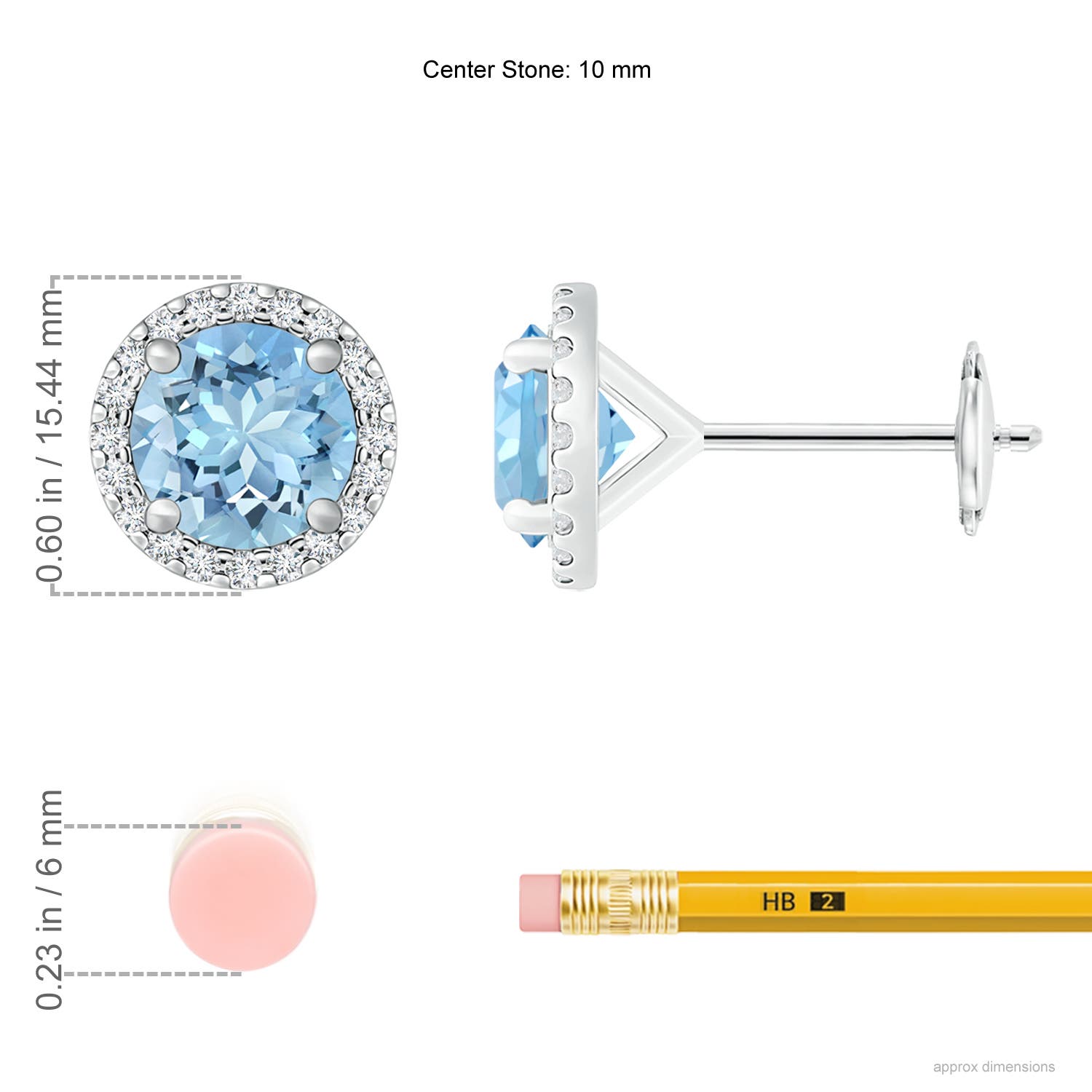 AAAA - Aquamarine / 7.56 CT / 14 KT White Gold