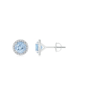 Round AA Aquamarine