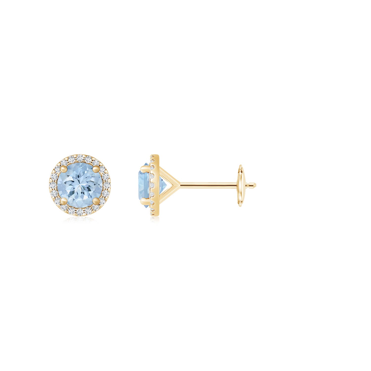 AA - Aquamarine / 1.68 CT / 14 KT Yellow Gold