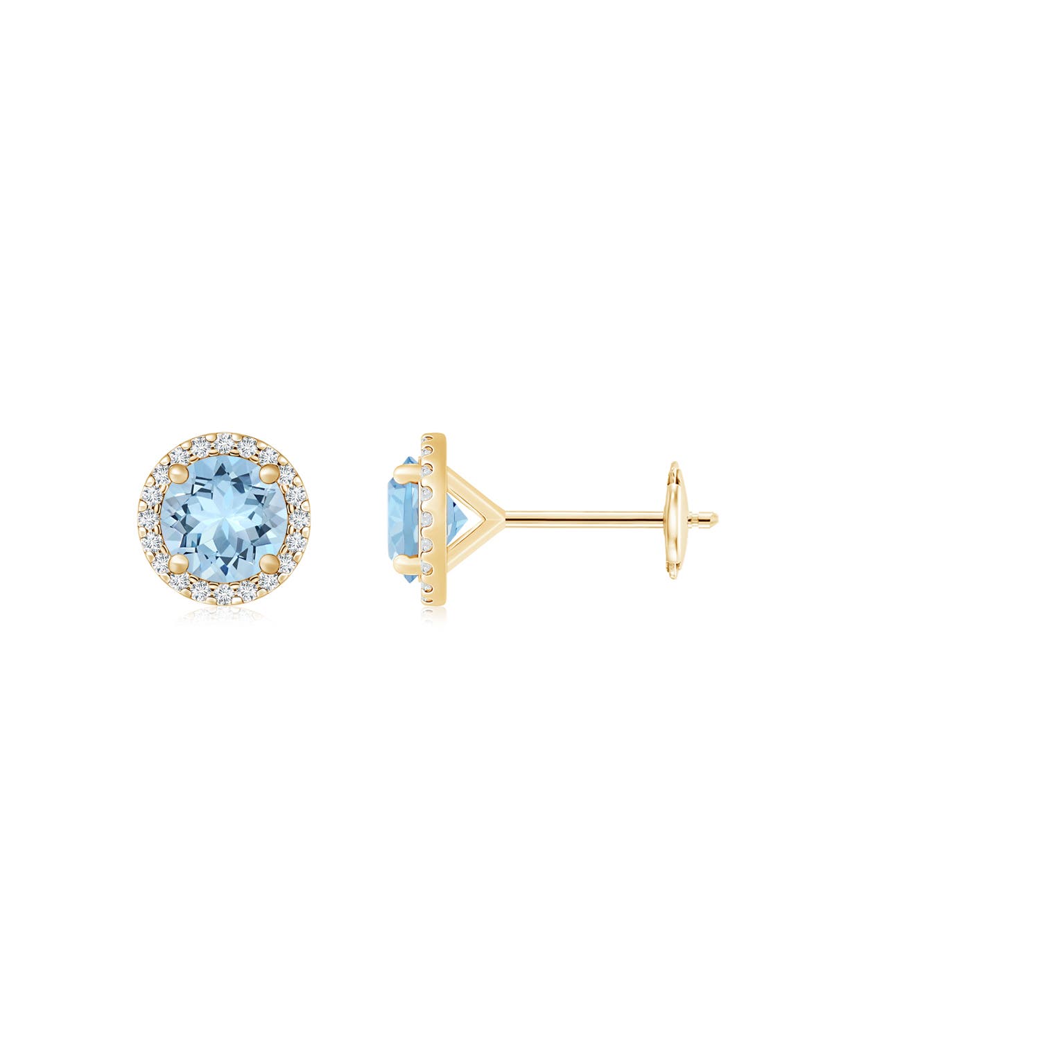 AAA - Aquamarine / 1.68 CT / 14 KT Yellow Gold