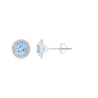 Round AA Aquamarine