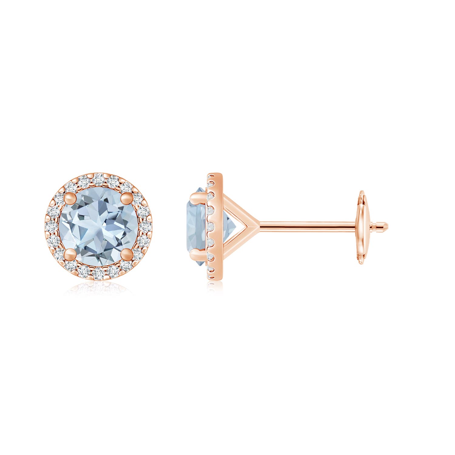 A - Aquamarine / 5.44 CT / 14 KT Rose Gold