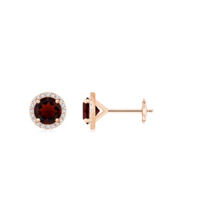 Round AA Garnet