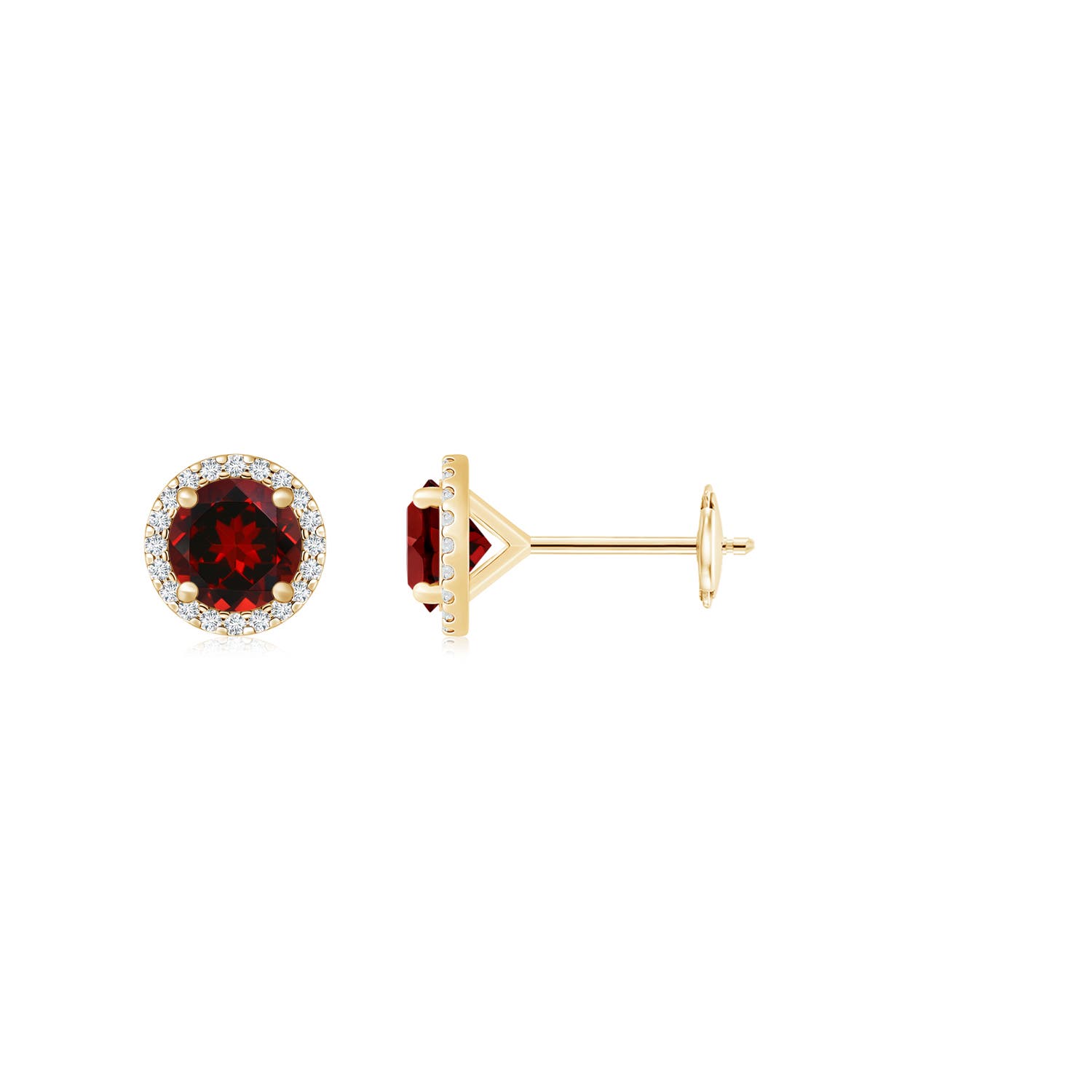 AAAA - Garnet / 2.24 CT / 14 KT Yellow Gold