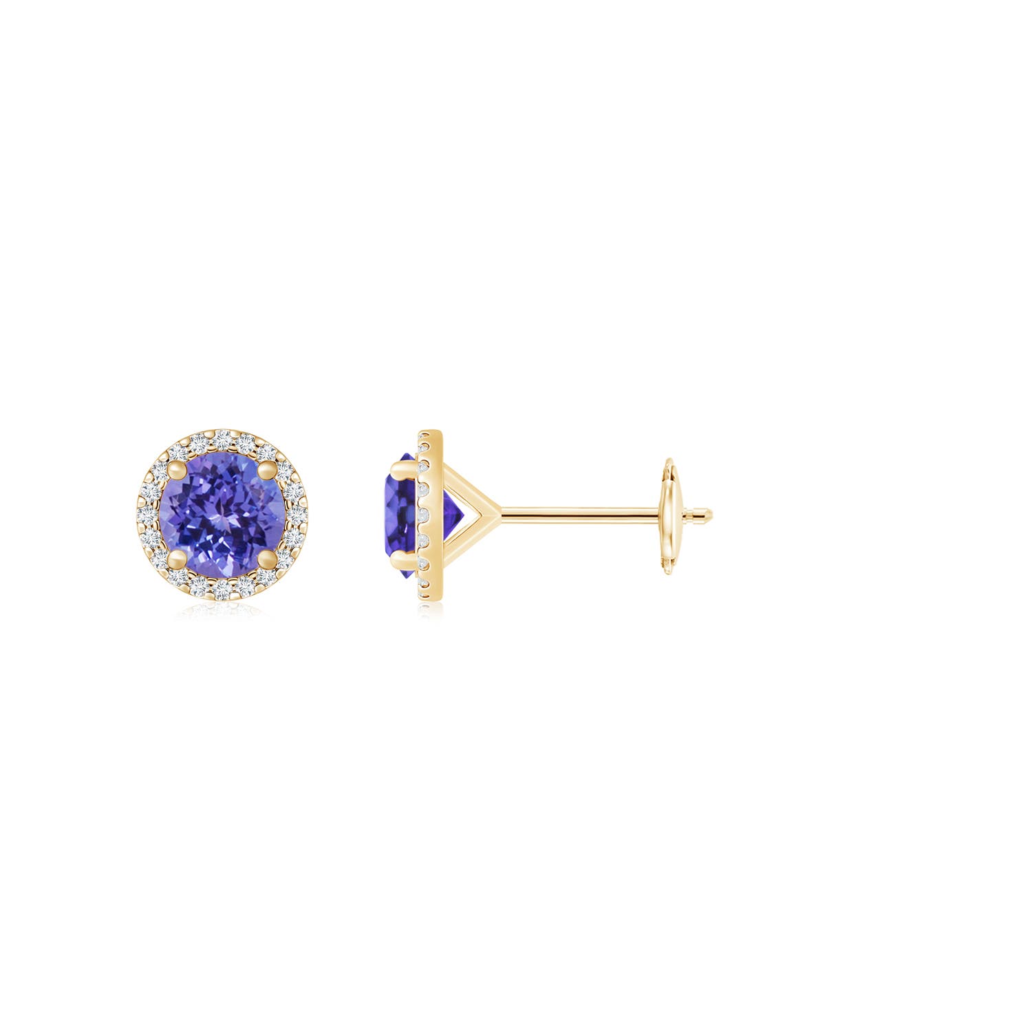 AA - Tanzanite / 2.04 CT / 14 KT Yellow Gold