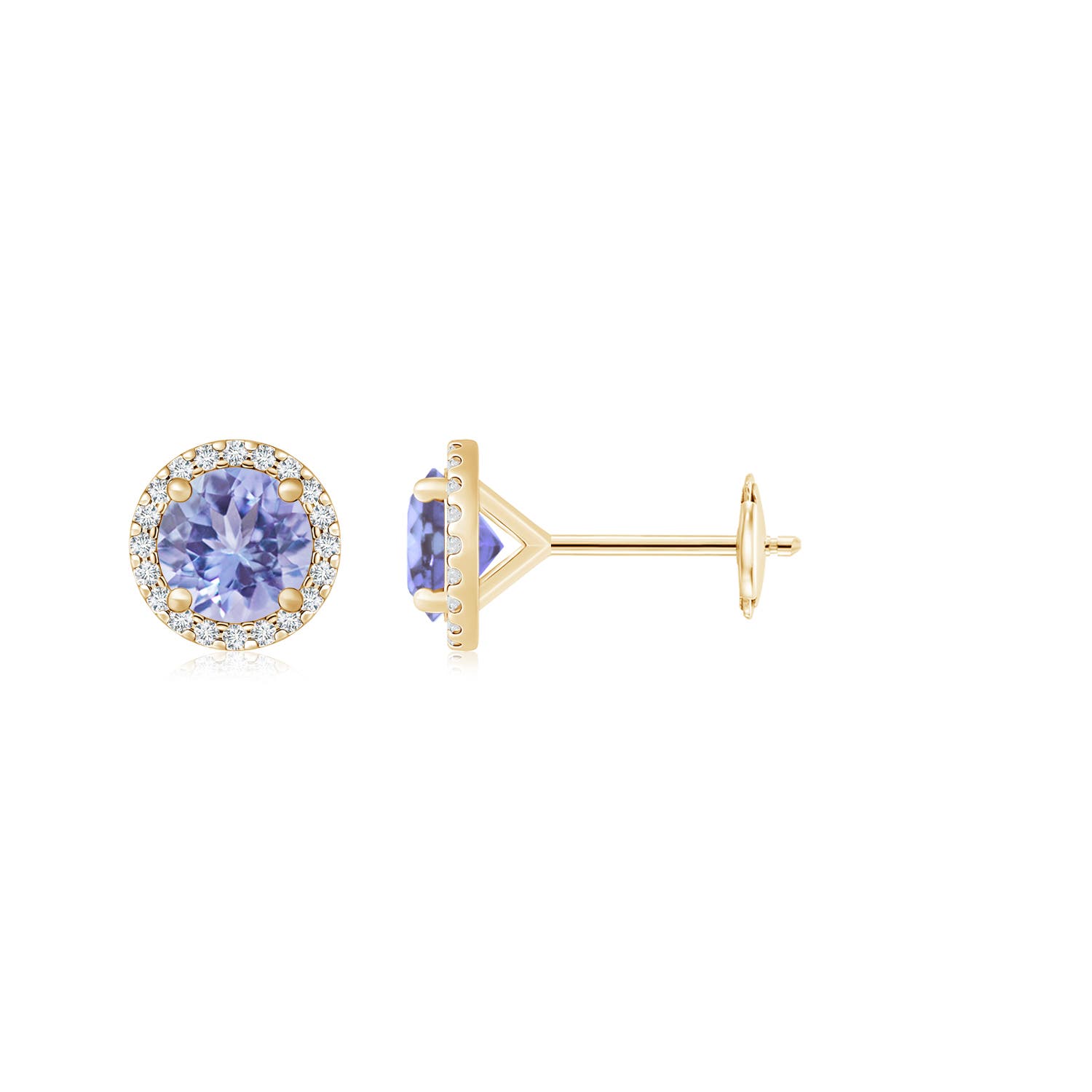 A - Tanzanite / 3.3 CT / 14 KT Yellow Gold